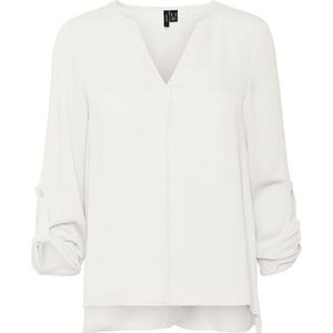 VERO MODA VMWILMA V-NECK FOLD-UP TOP NOOS Dames - Maat XS