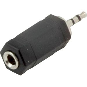 Scanpart mini jack adapter - 2.5 mm naar 3.5 mm - Geschikt voor koptelefoon - Headphones - Converter