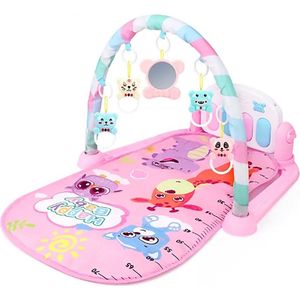 Babygym Met Speeltjes En Piano Voor Baby 0-2 Jaar - Babymat - Baby Speelmat - Interactief Speelmat