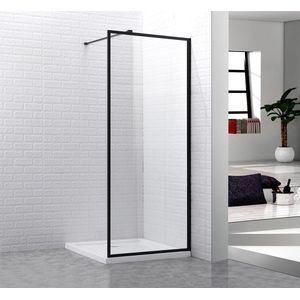 Douchewand Bronx | Helder Glas | Inloopdouche 90 x 200 cm | Verstelbaar Aluminium