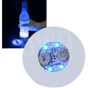 OWO - led onderzetters voor glas en vles - verlichting - blauw