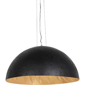 QAZQA magna xingjin - Moderne Grote hanglamp voor boven de eettafel | in eetkamer - 3 lichts - Ø 700 mm - Zwart Goud - Woonkamer | Slaapkamer | Keuken