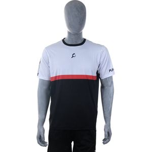 PUNTAZO Padel T-shirt Heren Sportshirt EXTRA LARGE rood Korte mouw