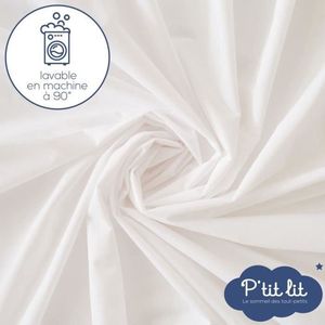 Set van 2 babymatrasbeschermers - 70x140 cm - Wasbaar op 90°C - Zacht en stil