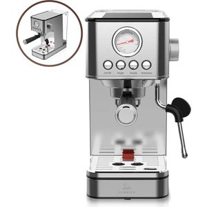 LunaSea's Pistonmachine - Koffiezetapparaat - Espressomachine - Koffiemachine - Modern design 2023 - Klein formaat