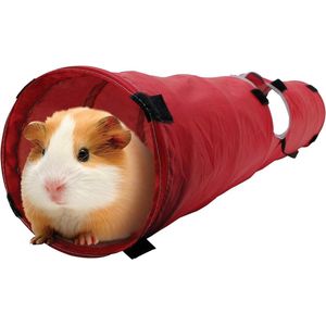 Rode en grijze Pet Tunnel voor katten - 2-Way Fun Tube