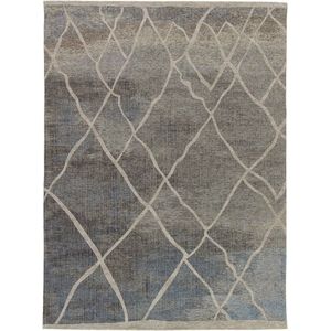 Vloerkleed Brinker Carpets Rabat Blue Taupe - maat 240 x 340 cm