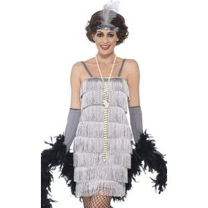 Jaren 20 Danseressen Kostuum | Kort Betty Boop Flapper | Vrouw | XXL | Carnavalskleding | Verkleedkleding