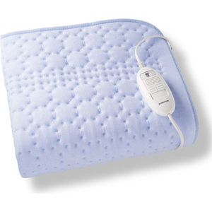 Elektrische deken - Eenpersoons - 3 Standen - 150x80cm - 60W - Lichtblauw