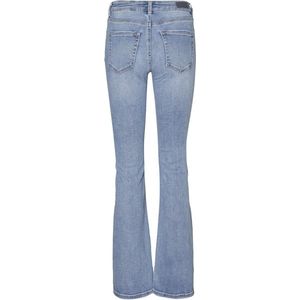 Vero Moda Vmflash Mr Flared Jeans li371 Blue Denim l30 BLAUW S