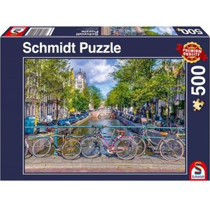 Schmidt puzzel Amsterdam - 500 stukjes - 12+