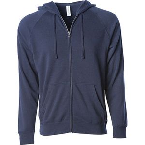 Unisex Midweight Special Blend Zip Hoodie Classic Navy - XXL