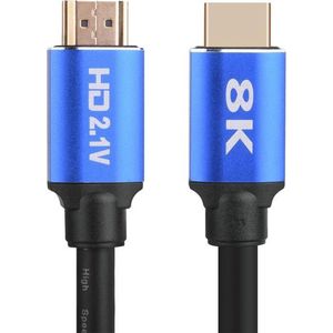 Improducts 8K HDMI 2.1 Kabel 2 Meter voor 8K eArc 48Gbps Playstation 5 en Xbox TV 8K 4K X Ondersteuning 2 M