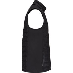 Bodywarmer Unisex S WK. Designed To Work Mouwloos Black / Silver 100% Polyester