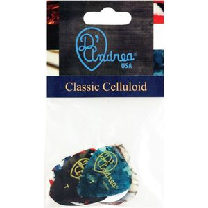 D'Andrea - Classic Celluloid - Plectrum - 0.46 mm - 12-pack