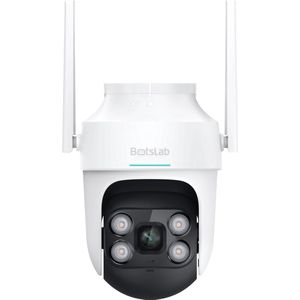 Botslab Outdoor Pan / Tilt Camera - Beveiligingscamera - 2.5K Resolutie - Kleuren nachtvisie - 360 graden beweging