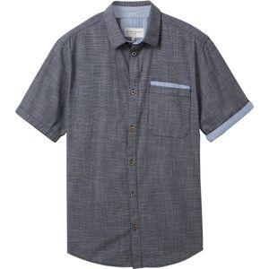 Tom Tailor Overhemd Overhemd Met Structuur 1041362xx10 35404 Mannen Maat - XL