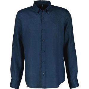 Lerros Overhemd Casual Linnen Overhemd Lange Mouwen 2441113 485 Mannen Maat - XL