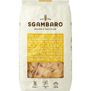 Farfalle van Sgambaro - 10 zakken x 500 gram - Pasta