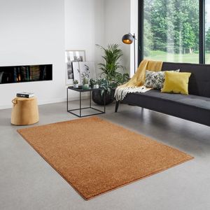 Carpet Studio Santa Fe Vloerkleed 140x200cm - Laagpolig Tapijt Woonkamer - Tapijt Slaapkamer - Kleed Terracotta
