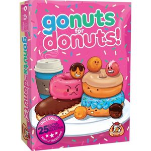 Go Nuts for Donuts - Kaartspel | 2-6 spelers | Vanaf 8 jaar | 20 minuten speeltijd