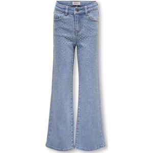 ONLY KOGJUICY WIDE RHINESTONE DNM Meisjes Jeans - Maat 152