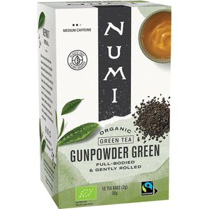 Numi - Biologische thee groen - Gunpowder  (4 doosjes thee)