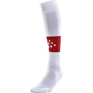 Craft Squad Sock Contrast 1905581 - White/Bright Red - 43-45