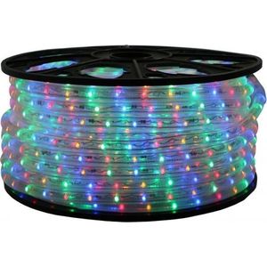 LED Lichtslang - 10 meter - MULTI COLOR  - 220V IP44