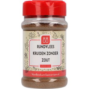 Van Beekum Specerijen - Rundvlees Kruiden Zonder Zout - Strooibus 130 gram