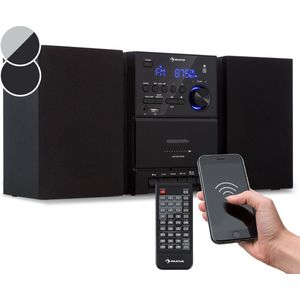 Auna MC-40 DAB stereo-installatie FM/DAB+ bluetooth CD cassette USB afstandsbediening