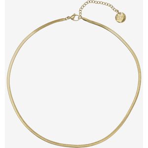 Essenza Flat Chain Necklace Gold