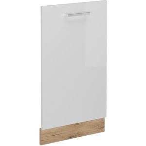 Vicco R-Line Vaatwasser deksel – 45 cm zonder werkblad Wit Hoogglans zonder werkblad