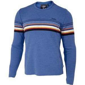 Ivanhoe wollen trui Retro-Hang Loose Blue ronde hals - Blauw - XL