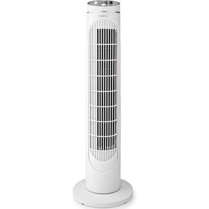 Nedis Torenventilator - 3 Snelheden - Zwenkfunctie - 45 W - Uitschakeltimer - Wit