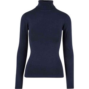 Urban Classics - Knitted Turtleneck Sweater/trui - XL - Donkerblauw