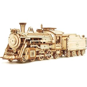 ROBOTIME 3D Wooden Puzzle MC-501 Prime Steam Express