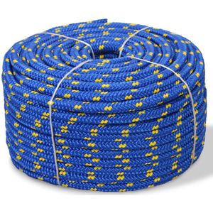 vidaXL-Boot-touw-12-mm-50-m-polypropyleen-blauw