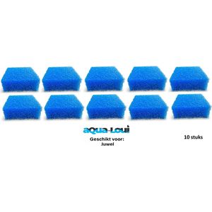 Aqua-Loui® - Filterspons Grof - Geschikt voor Juwel - Large (L) - Geschikt voor Bioflow 6.0 - Intern filtersysteem - Aquarium - Geschikt voor Juwel: Rio 300 & Vision 260 - 10 Stuks