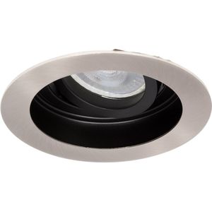 Inbouwspot Nikkel - Dimbaar - 4 watt - Lumen - 3000 Kelvin - Wit licht - IP21 Stofdicht