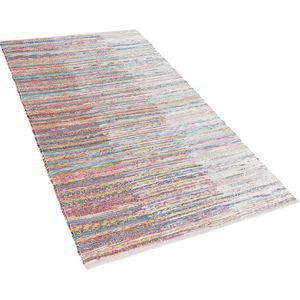 MERSIN - Laagpolig vloerkleed - Multicolor - 80 x 150 cm - Katoen