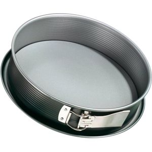 Goodivery ® Innovatieve Springvorm Bakvorm met Ergonomische Sluiting en Antiaanbaklaag, 28 cm