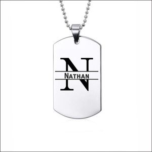 Ketting RVS Met Naam -  Nathan