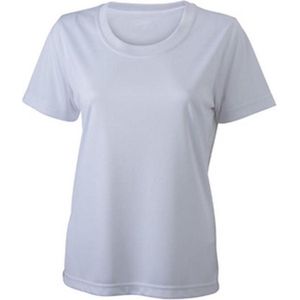 James and Nicholson Vrouwen/dames Actieve Tee (Wit)