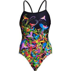 Macaw Magic Single strap one piece - Dames | Funkita