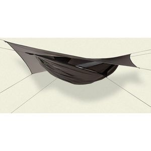 Hennessy Hammock - Ultralite Backpacker Zip - Hangmat - Bark (Greyish, Brownish Green) - Polyester - Ritssluiting