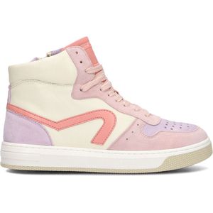 Hip H1301 Sneakers - Leren Sneaker - Meisjes - Paars - Maat 40