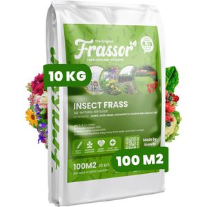 Frassor Universele Meststof (10 kg voor 100 m2) Insecten Frass