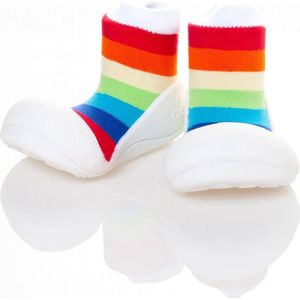 Attipas babyschoentjes Rainbow Wit Maat: 19 (10,8 cm)