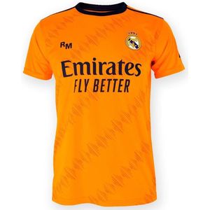 Real Madrid Uit Shirt Kinderen 24/25 - Maat 140 - Voetbalshirt Kinderen - Sportkleding - Jongens en Meisjes - 100% Polyester